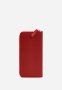 Шкіряне портмоне на блискавці Monik червоне (4)