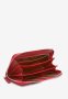 Шкіряне портмоне на блискавці Monik червоне (3)