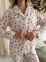 Пижама со штанами и рубашкой натуральный хлопок (6)