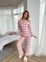 Муслиновая пижама натуральная женская Розовый (6)