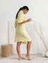 Халат для женщин кимоно лимонный Cosy М14 (2)