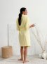 Халат для женщин кимоно лимонный Cosy М14 (5)