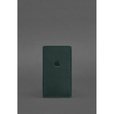 Шкіряний чохол для iPhone 11 Зелений Crazy Horse - SvitStyle