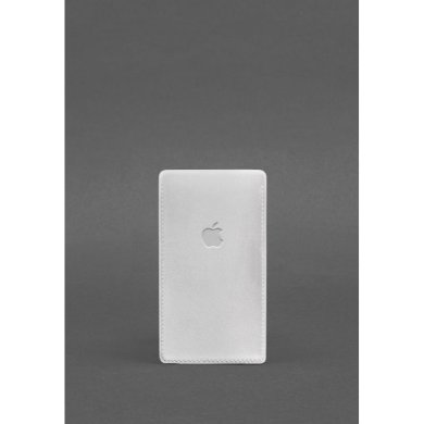 Шкіряний чохол для iPhone 11 Білий - SvitStyle
