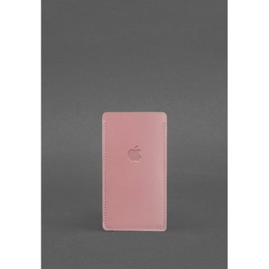 Шкіряний чохол для iPhone 13 Рожевий - SvitStyle