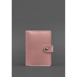 Шкіряна обкладинка для паспорта 3.0 рожева - 8497301 - SvitStyle