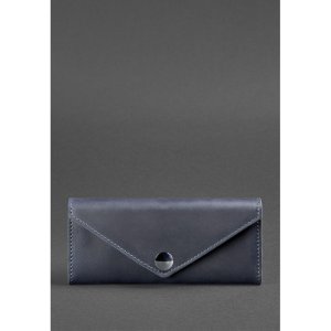 Жіночий шкіряний гаманець Керрі 1.0 синій - 8536617 - SvitStyle