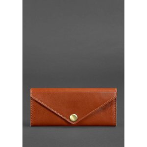 Жіночий шкіряний гаманець Керрі 1.0 світло-коричневий - SvitStyle