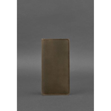 Шкіряне портмоне-купюрник 11.0 темно-коричневе - SvitStyle