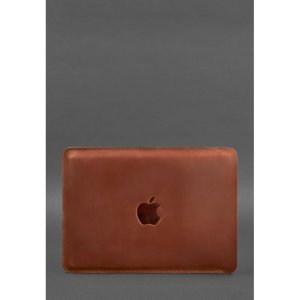 Шкіряний чохол для MacBook 15-16 Світло-коричневий - 8536963 - SvitStyle