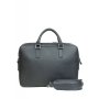 Шкіряна ділова сумка Briefcase 2.0 чорний флотар (1)