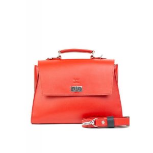 Жіноча шкіряна сумка Classic червона - 8537056 - SvitStyle