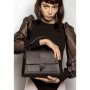 Жіноча шкіряна сумка Ester чорна (1)