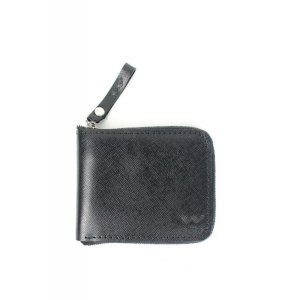 Шкіряне портмоне Keeper mini чорний - 8537117 - SvitStyle