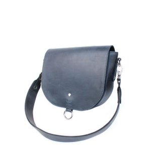 Жіноча шкіряна сумка Ruby L синя вінтажна - 8537185 - SvitStyle
