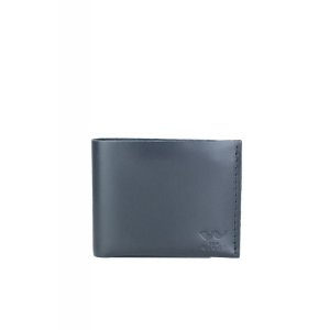 Шкіряний гаманець Mini синій - 8537211 - SvitStyle