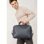 Шкіряна ділова сумка Briefcase 2.0 синій Флотар (1)