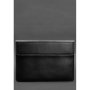 Шкіряний чохол-конверт на магнітах для MacBook 16 дюйм Чорний (1)
