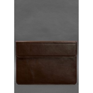 Шкіряний чохол-конверт на магнітах для MacBook 16 дюйм Бордовий - 8537442 - SvitStyle