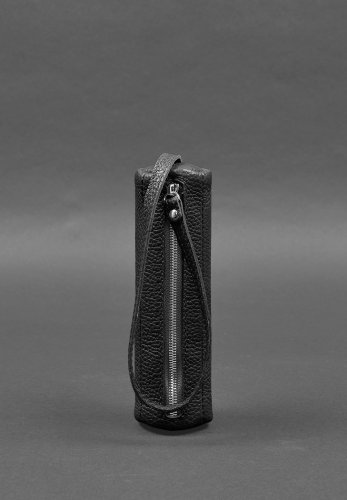Шкіряна ключниця 3.1 Тубус XL чорна - SvitStyle