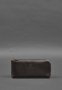 Шкіряне портмоне-купюрник на блискавці 14.0 темно-коричневе (1)