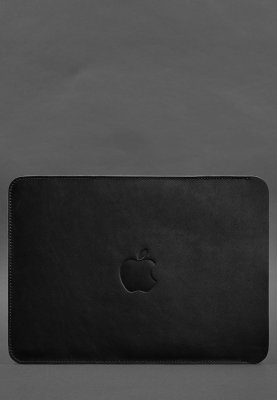 Шкіряний чохол для MacBook Air 15-inch (2023) Чорний - 8594725 - SvitStyle