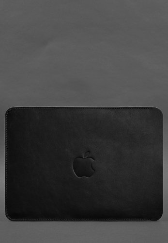 Шкіряний чохол для MacBook Air 15-inch (2023) Чорний - SvitStyle