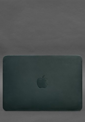 Шкіряний чохол для MacBook Air 15-inch (2023) Зелений - SvitStyle