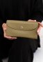 Шкіряний гаманець Smart Wallet оливкова краста (1)