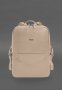 Шкіряний рюкзак на блискавці Cooper maxi світло-коричневий (1)