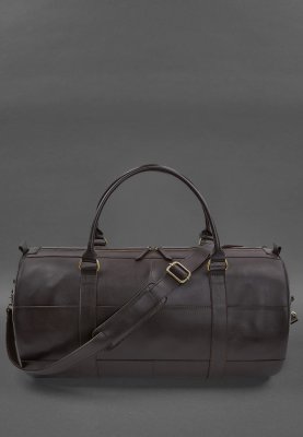 Шкіряна сумка Harper MAXI темно-коричнева краст - SvitStyle