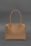 Жіноча шкіряна сумка Business карамель Краст (1)