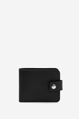 Шкіряне портмоне Mini 2.2 чорний - SvitStyle