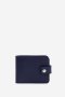 Шкіряне портмоне Mini 2.2 темно-синій (1)