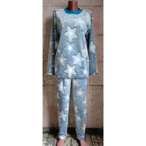 Пижама теплая махровая из вельсофта -р.36-54 - 8017490 - SvitStyle