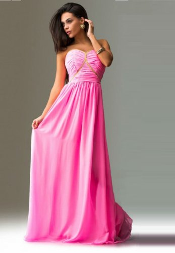 Грецьке плаття рожевого кольору - SvitStyle