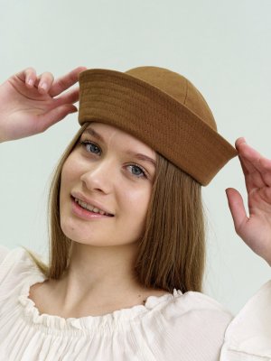 Літня панама D.Hats матроса коричнева універсальна - 8614032 - SvitStyle