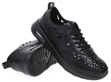 Кросівки жіночі чорні літні Т792 - SvitStyle