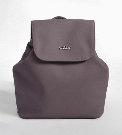 Жіночий сірий міні рюкзак код 9-52 - SvitStyle