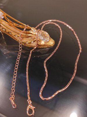 Ланцюжок жіночий позолочений 45 см код 1570 - SvitStyle