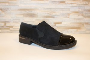 Туфлі жіночі чорні замшеві Т309 - 8610237 - SvitStyle