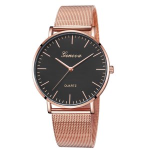 Модний жіночий кварцовий наручний годинник з металевим ремінцем код 430 - SvitStyle
