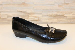 Туфлі жіночі чорні натуральна шкіра Т63 Уцінка - 8610292 - SvitStyle
