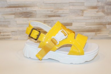 Босоніжки жіночі жовті Б506 - SvitStyle