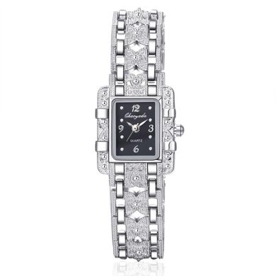 Жіночій наручний годинник з сріблястим браслетом код 422 - SvitStyle