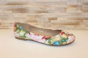 Туфлі жіночі Балетки рожеві квіти Т1095 - 8610388 - SvitStyle