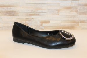 Балетки туфлі жіночі чорні Т1238 - 8610498 - SvitStyle