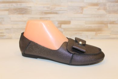 Туфлі жіночі Балетки сірі Т1349 - SvitStyle