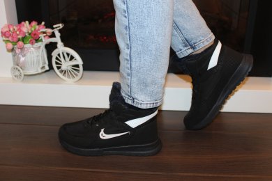 Ботинки жіночі зимові чорні С217 - SvitStyle