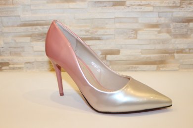 Туфлі жіночі рожеві на підборах Т1510 - SvitStyle